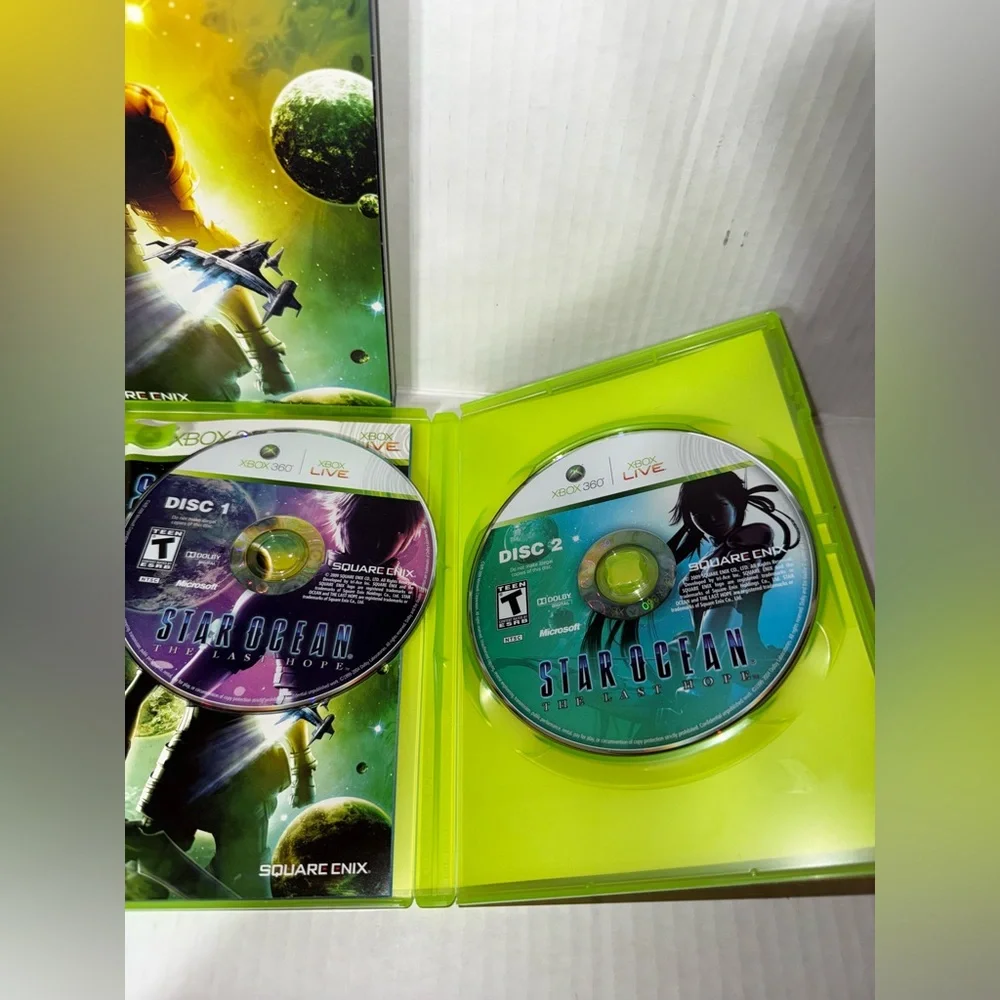Xbox 360 Star Ocean The Last Hope RPG Game with Strategy Guide